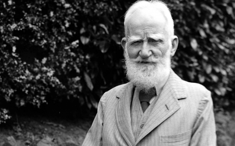 Bernard Shaw Mutluluğu üretmeden tüketmek hakkına sahip değiliz