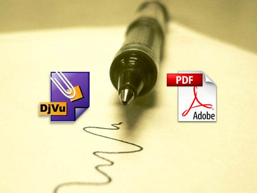 DjVu'yu PDF'ye nasıl çevirirsiniz?