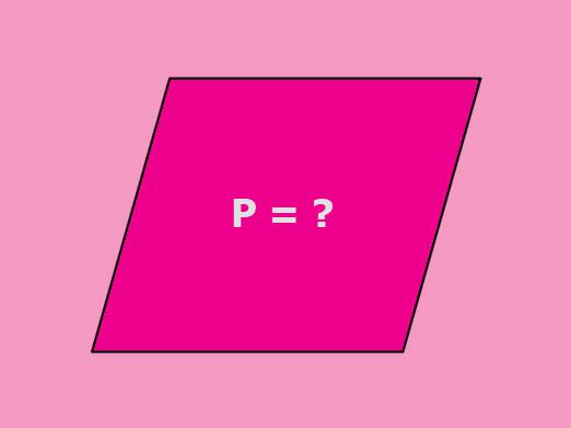 Bir paralelkenogramın çevresini nasıl bulurum?